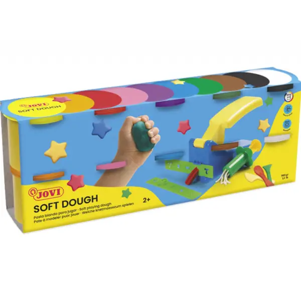 [649290] BLANDIVER SOFT DOUGH 10 COLORES 110gr