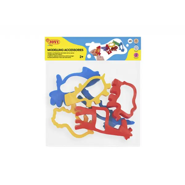 [649402] BOLSA MOLDES JOVI ANIMALES SELVA 6u