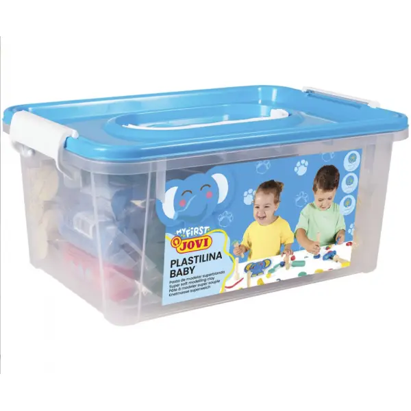 [649491] PLASTILINA BABY BAÚL PASTILLAS + SELLOS