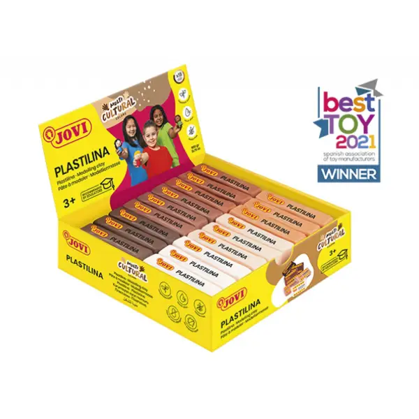 [649492] PLASTILINA JOVI 50gr MULTICULTURAL 18u