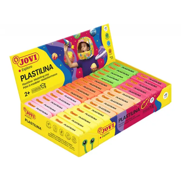 [649494] PLASTILINA JOVI 50gr NEÓN 30u