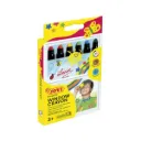ROTULADORES DE CERA PARA CRISTALES 6 COLORES